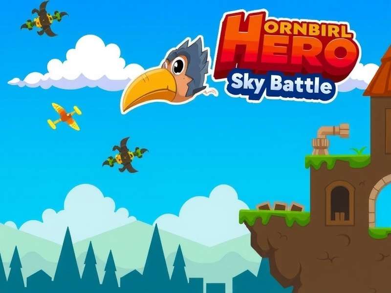 Hornbill Hero Sky Battle Gameplay Screenshot